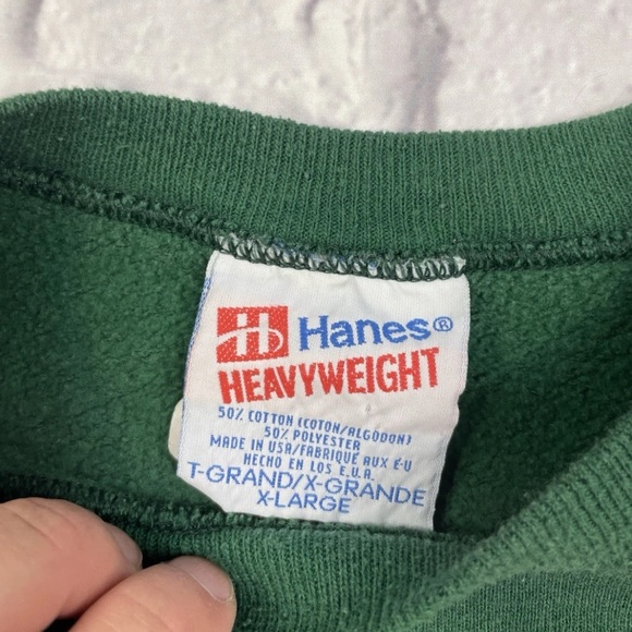 Vintage 90’s NFL Green Bay Packers Zubaz Crewneck Sweatshirt Green Men’s Sz L - Picture 4 of 8